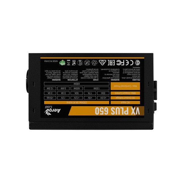 Aerocool VX PLUS 650W Aerocool VX PLUS 650W